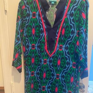 Like New Escapada Dress Beautiful Blue, Green, Pink L